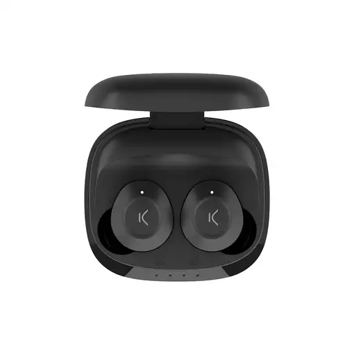 Ksix Auriculares inalámbricos Oblivion, Diseño de botón, Autonomía 4+15 h, Control