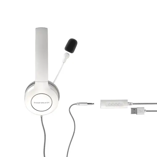 Energy Sistem 452156 auricular y casco Auriculares Alámbrico Diadema Llamadas/Músi