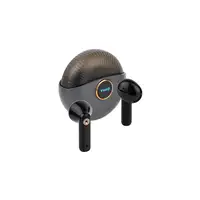 TooQ Snail Auriculares Inalámbricos + Micrófono Bluetooth con Estuche de Carga, Gr