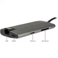Inter-Tech GDC-802 Alámbrico USB 3.2 Gen 1 (3.1 Gen 1) Type-C Gris