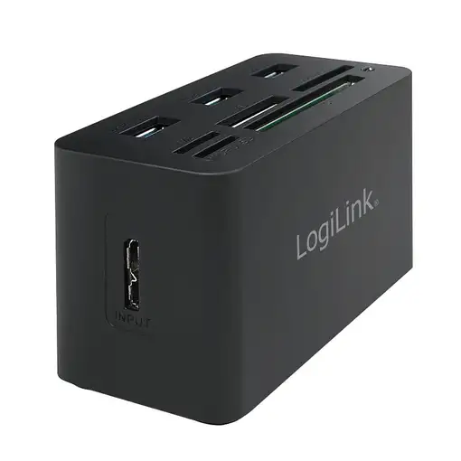 LogiLink CR0042 base para portátil y replicador de puertos Alámbrico USB 3.2 Gen 1