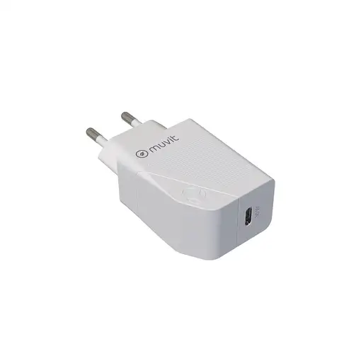 Muvit MCACC0014 cargador de dispositivo móvil Universal Blanco Corriente alterna C