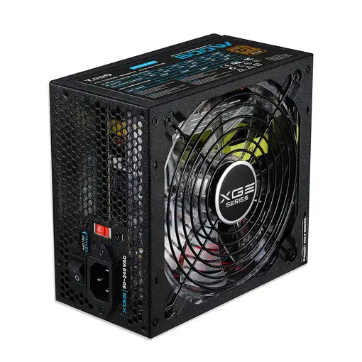 TooQ TQXGEII-600SAP unidad de fuente de alimentación 600 W 20+4 pin ATX ATX Negro