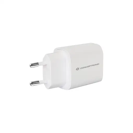 Conceptronic ALTHEA14W cargador de dispositivo móvil Universal Blanco Corriente al