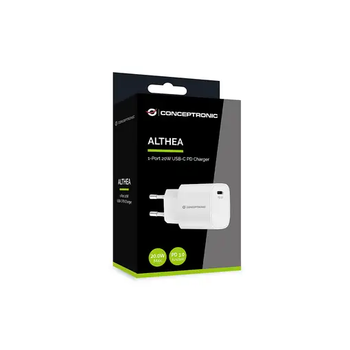 Conceptronic ALTHEA14W cargador de dispositivo móvil Universal Blanco Corriente al