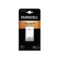 Duracell DRACUSB1W-EU cargador de dispositivo móvil Smartphone Blanco Corriente al