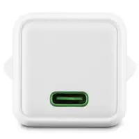 Hama 00201980 cargador de dispositivo móvil Smartphone Blanco Corriente alterna Ca