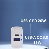 Ewent EW1321 cargador de dispositivo móvil Universal Blanco Corriente alterna Carg