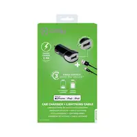 Celly CCUSBLIGHT cargador de dispositivo móvil Universal Negro Encendedor de cigar