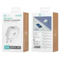 UNICO HC2123 cargador de dispositivo móvil Teléfono móvil, Universal Blanco Corrie