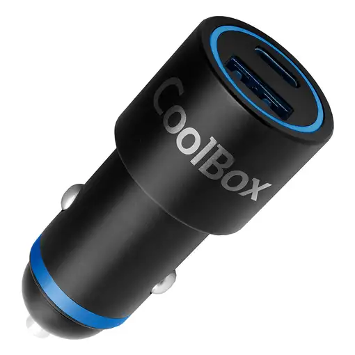 CoolBox CARGADOR USB COCHE 48W USB-A/USB-C