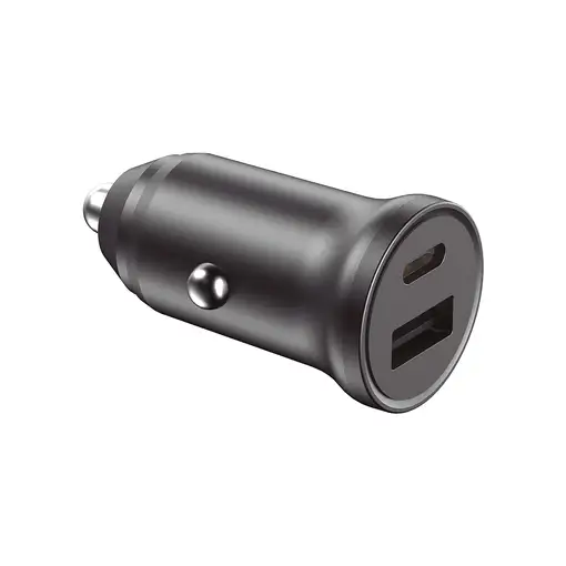 Ksix Cargador de coche 20 W, Carga rápida, Power Delivery y Quick Charge 3.0, Mult