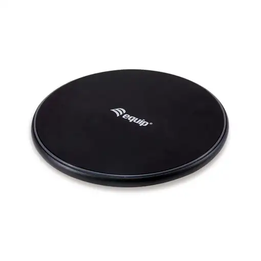 Equip 245501 cargador de dispositivo móvil Universal Negro USB Cargador inalámbric