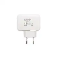 TooQ Cargador de Pared doble puerto USB-C + USB A, 27W