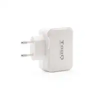 TooQ Cargador de Pared doble puerto USB-C + USB A, 27W