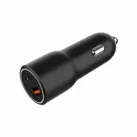 Gembird TA-UC-AC2PDQC38-CAR-01 cargador de dispositivo móvil Universal Negro Encen