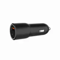 Gembird TA-UC-AC2PDQC38-CAR-01 cargador de dispositivo móvil Universal Negro Encen