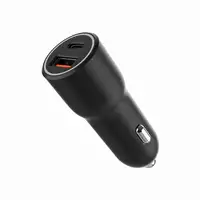 Gembird TA-UC-AC2PDQC38-CAR-01 cargador de dispositivo móvil Universal Negro Encen