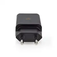 Nedis WCHAL242ABK cargador de dispositivo móvil Universal Negro Corriente alterna
