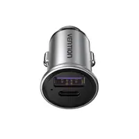 Vention Cargador de Coche FFFH0/ 1xUSB-Tipo C/ 1xUSB/ 30W