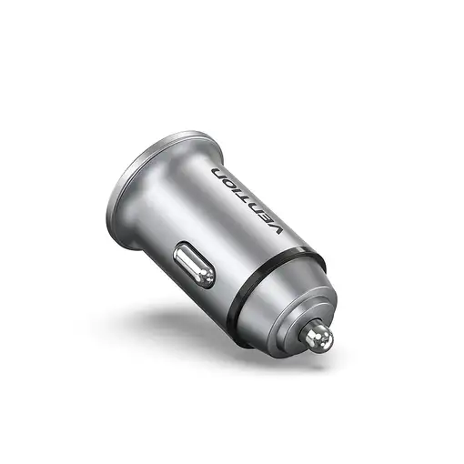 Vention Cargador de Coche FFFH0/ 1xUSB-Tipo C/ 1xUSB/ 30W