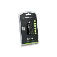 Conceptronic CARDEN04B cargador de dispositivo móvil Universal Negro Encendedor de