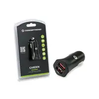 Conceptronic CARDEN04B cargador de dispositivo móvil Universal Negro Encendedor de