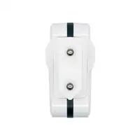 AISENS Cargador USB 17W 5V/3.4A, 2xUSB Con Control AI, Blanco