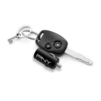 PNY P-P-DC-UF-K01-RB cargador de dispositivo móvil Universal Negro Encendedor de c