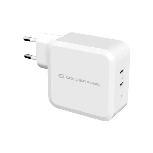 Conceptronic ALTHEA08W cargador de dispositivo móvil Universal Blanco Corriente al