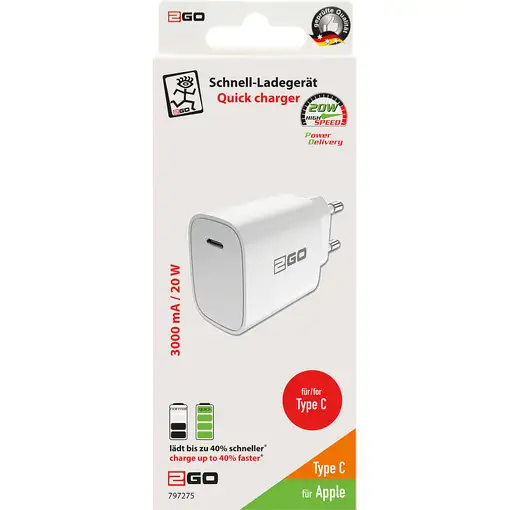 2GO 797275 cargador de dispositivo móvil Universal Blanco Corriente alterna Interi