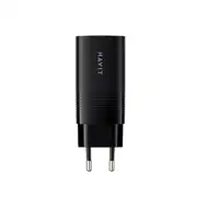 Havit UC20 EU cargador de dispositivo móvil Teléfono móvil, Smartphone Negro Corri