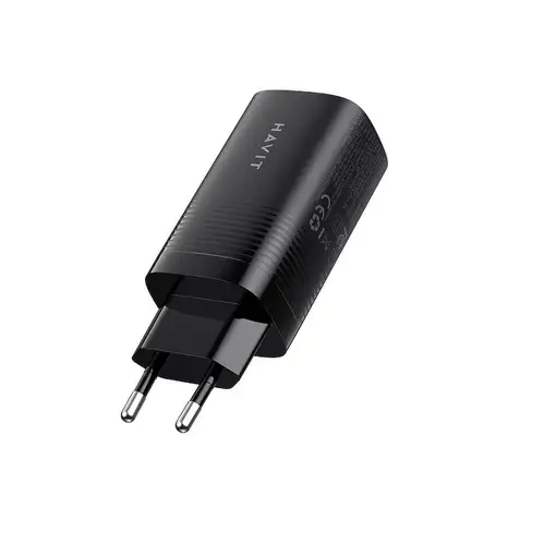 Havit UC20 EU cargador de dispositivo móvil Teléfono móvil, Smartphone Negro Corri