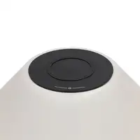 Ksix Cargador inalámbrico lámpara Omni 10W, Tecnología Qi, Altavoz Bluetooth, 7 co