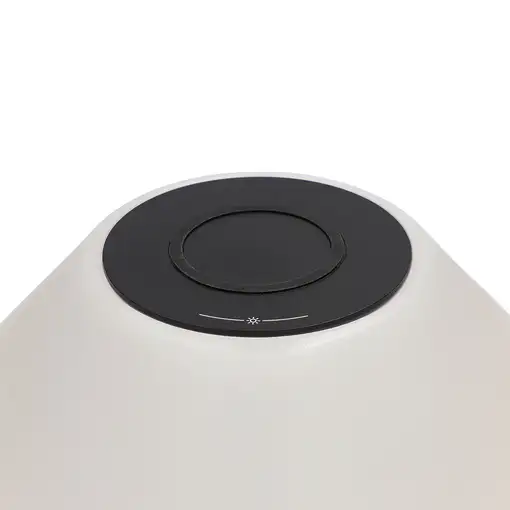 Ksix Cargador inalámbrico lámpara Omni 10W, Tecnología Qi, Altavoz Bluetooth, 7 co
