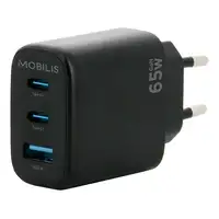 Mobilis 001364 cargador de dispositivo móvil Universal Negro Corriente alterna Aut