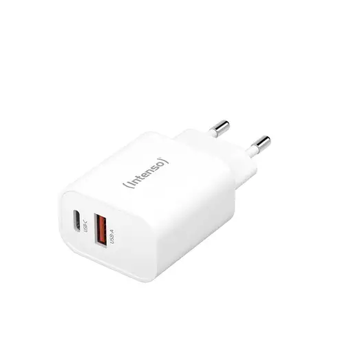 Intenso POWER ADAPTER USB-A/USB-C/7803012 Universal Blanco Corriente alterna Carga