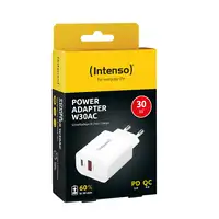 Intenso POWER ADAPTER USB-A/USB-C/7803012 Universal Blanco Corriente alterna Carga