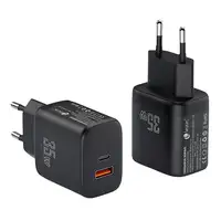 Leotec LECSPH35W2K cargador de dispositivo móvil Universal Negro Corriente alterna