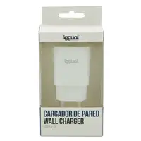 iggual IGG316924 cargador de dispositivo móvil Smartphone Blanco Corriente alterna
