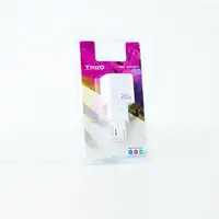 TooQ Cargador de Pared USB-C/PD + USB-A/QC 20W, Blanco