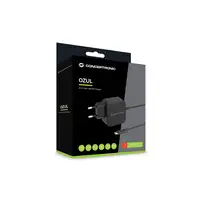 Conceptronic OZUL04BE cargador de dispositivo móvil Universal Negro Corriente alte
