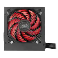 Mars Gaming MPIII650, Fuente Alimentación PC ATX 650W, 5 Años de Garantía, 85% Efi