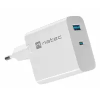 NATEC NUC-2144 cargador de dispositivo móvil Universal Blanco Corriente alterna Ca