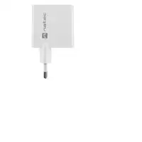 NATEC NUC-2144 cargador de dispositivo móvil Universal Blanco Corriente alterna Ca