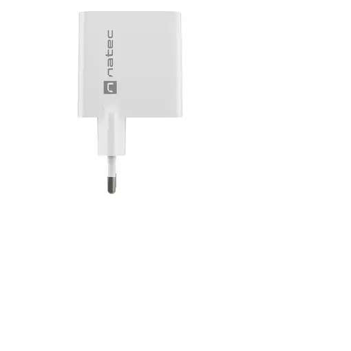NATEC NUC-2144 cargador de dispositivo móvil Universal Blanco Corriente alterna Ca