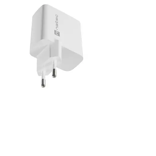 NATEC NUC-2144 cargador de dispositivo móvil Universal Blanco Corriente alterna Ca