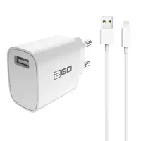 2GO 797253 cargador de dispositivo móvil Universal Blanco Corriente alterna Interi