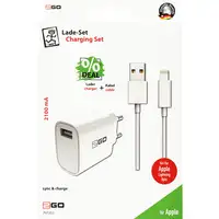 2GO 797253 cargador de dispositivo móvil Universal Blanco Corriente alterna Interi