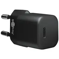 Goobay 64574 cargador de dispositivo móvil Smartphone Negro Corriente alterna Carg
